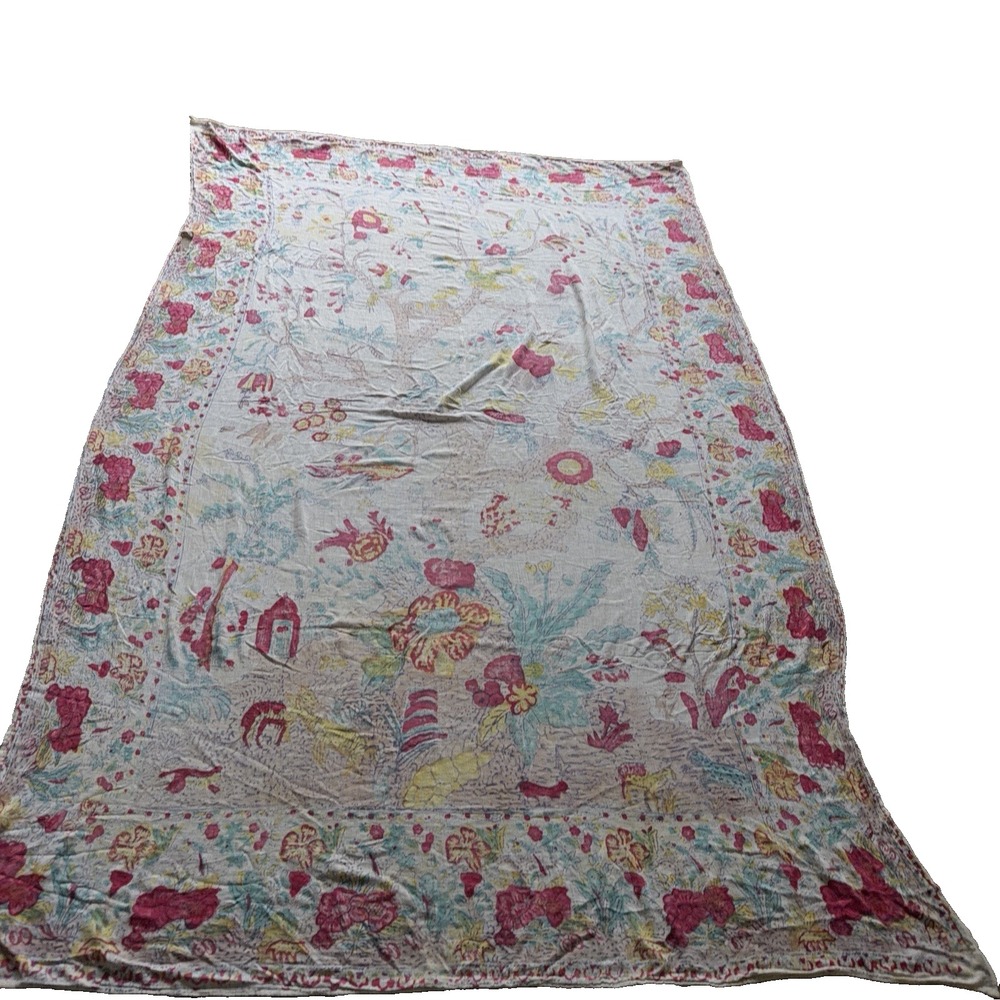 Tales Menagerie Table Cloth Chinoiserie Flora Botanical